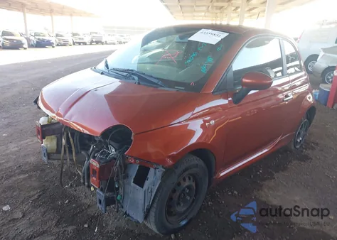 2012 Fiat 500 Sport из США, поврежденный, VIN 3C3CFFBR7CT366351